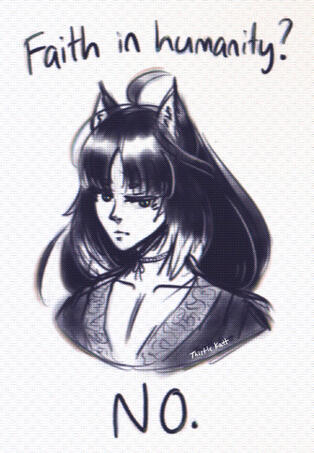 Halfbody sketch