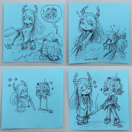 Post-it comic