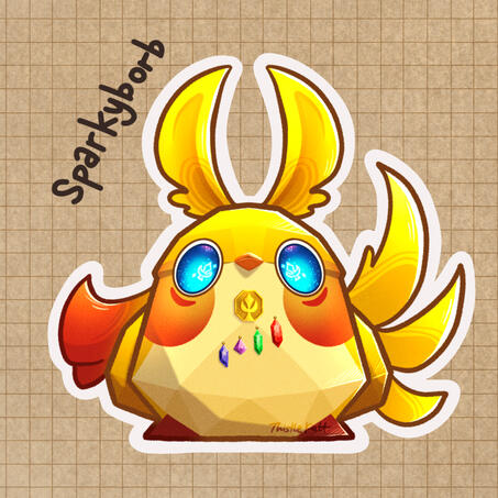 HSR Origami Vtubirb